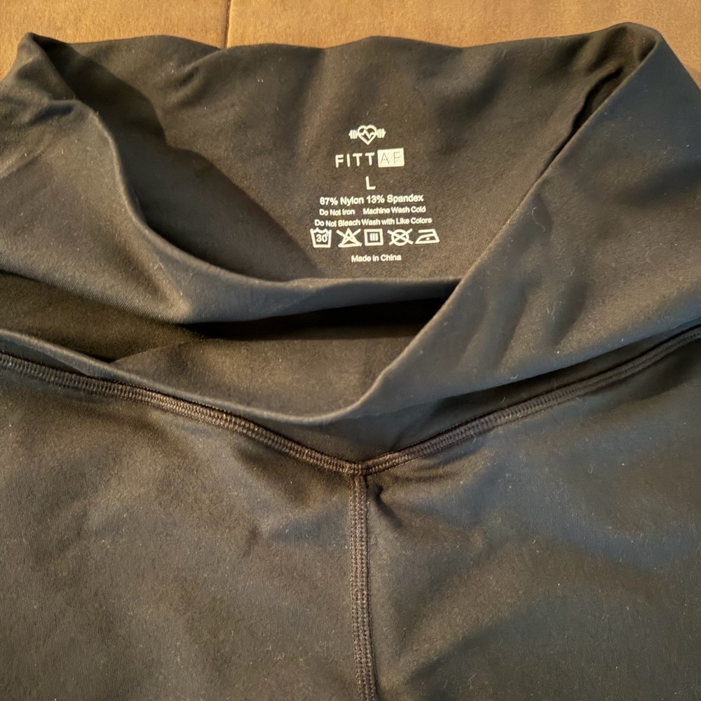 FITT AF Black Leggings - Picture 4 of 12